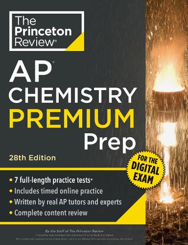 Princeton Review AP Chemistry Premium Prep, 28th Edition
