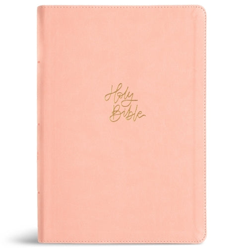 CSB Super Giant Print Reference Bible, Optimal Type, Digital Study Edition, Pink Leathertouch, Indexed
