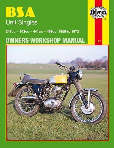 BSA Unit Singles (58 - 72) Haynes Repair Manual