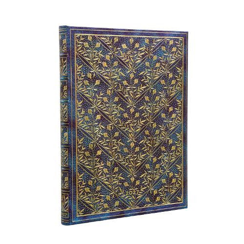 2027 Wildflower Song Ultra Hardcover 12-Month Dayplanner (Elastic Band Closure) Verso