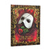 Masked Melody (Phantom of the Opera) Ultra Unlined Hardcover Journal (Elastic Band Closure)