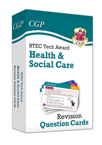 New BTEC Tech Award in Health & Social Care: Revision Question Cards