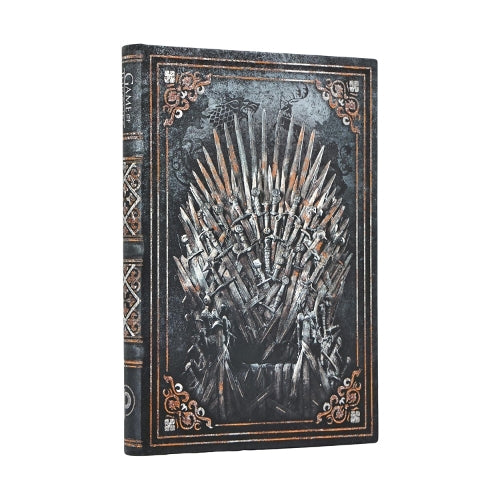 For the Throne (Game of Thrones Collection) Mini Unlined Hardcover Journal (Elastic Band Closure)