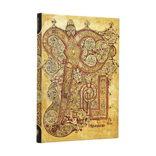 Generatio (The Book of Kells) Midi Unlined Hardcover Journal (Elastic Band Closure)