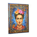 The Colourful Portrait (Viva Frida) Ultra Lined Hardcover Journal (Elastic Band Closure)