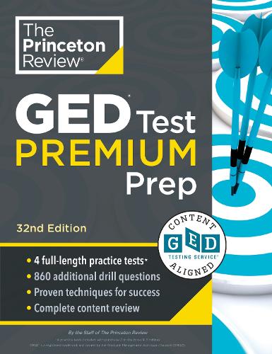 Princeton Review GED Test Premium Prep, 32nd Edition