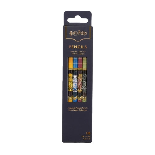 Hogwarts Houses (Harry Potter Collection) Pencil (4 Pack)