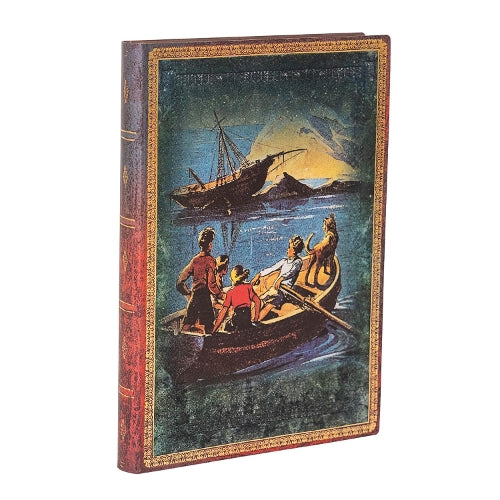 The Famous Five (Enid Blyton) Midi Lined Softcover Flexi Journal (Elastic Band Closure)