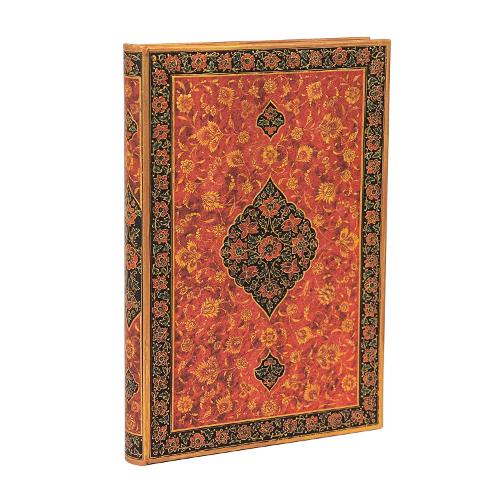 Layla (Persian Poetry) Midi Unlined Hardback Journal (Elastic Band Closure)