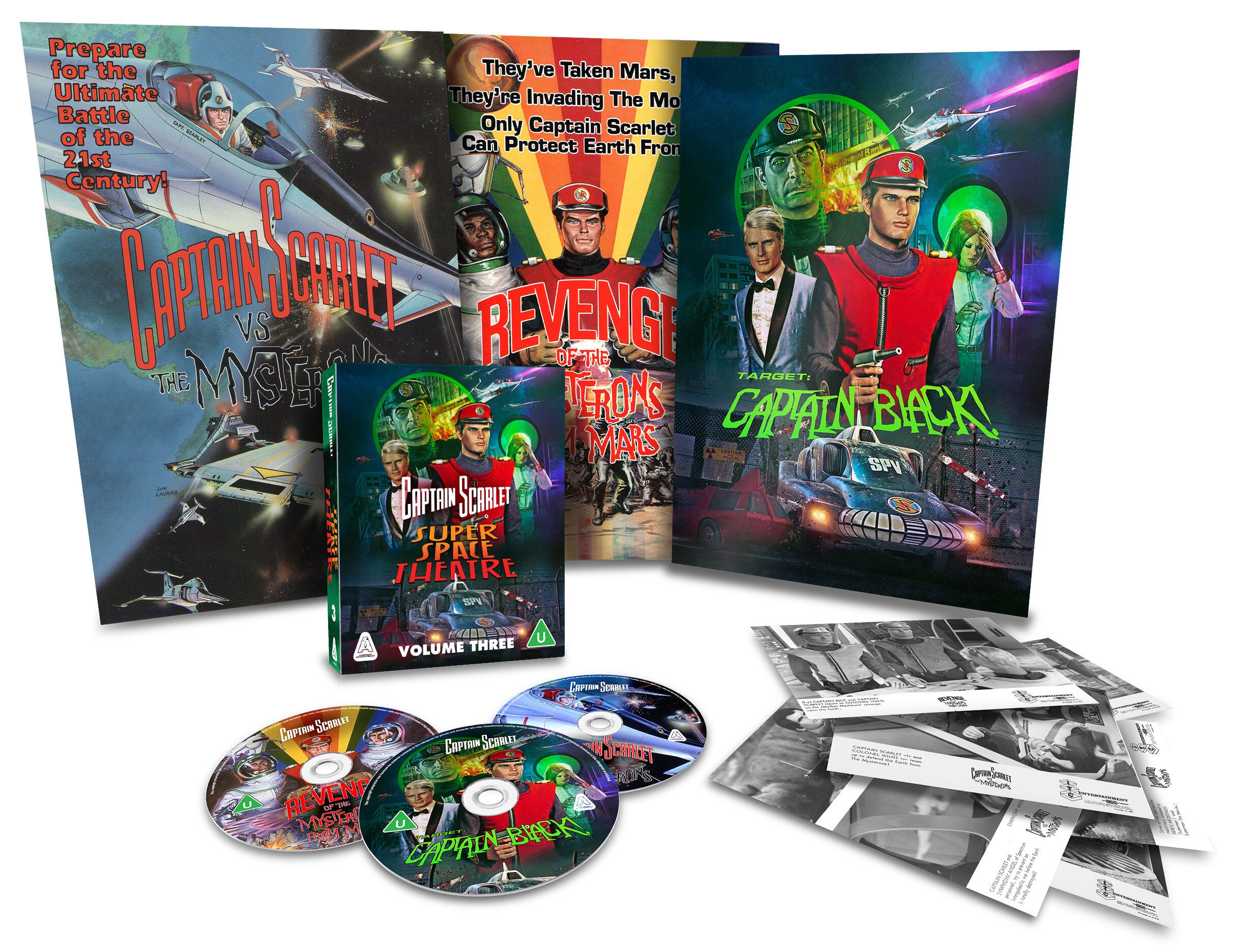 Captain Scarlet and the Mysterons: Super Space Theatre - Volume 3