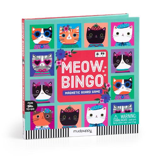 Meow Bingo! Magnetic Board Game
