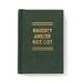 Naughty and/or Nice Tiny Diary