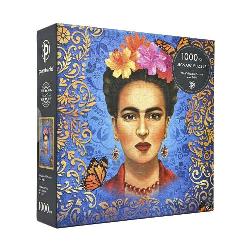The Colourful Portrait (Viva Frida) 1000 Piece Puzzle