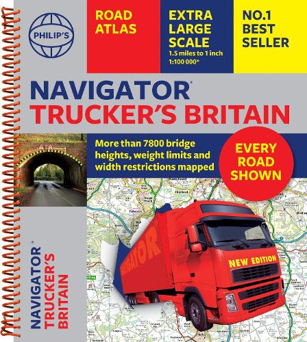 Philip's Navigator Trucker's Britain: Spiral Edition