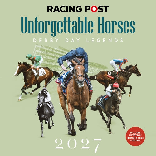 Racing Post's Unforgettable Horses Wall Calendar 2027