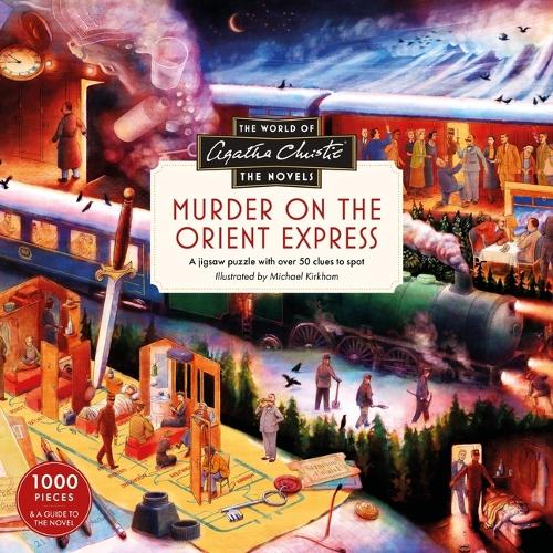 The World of Agatha Christie: Murder on the Orient Express: 1000-Piece Jigsaw Puzzle