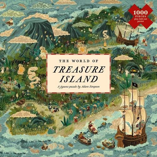 The World of Treasure Island: A 1000-Piece Jigsaw Puzzle by Adam Simpson