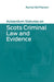 Avizandum Statutes on Scots Criminal Law and Evidence