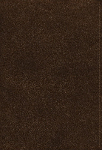 NKJV, MacArthur Study Bible, Brown Premium Goatskin Leather, Premier Collection, Comfort Print