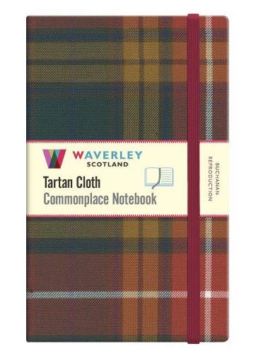 Waverley (L): Buchanan Reproduction Tartan Cloth Large Notebook