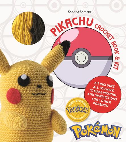 PokéMon Crochet Pikachu Book & Kit