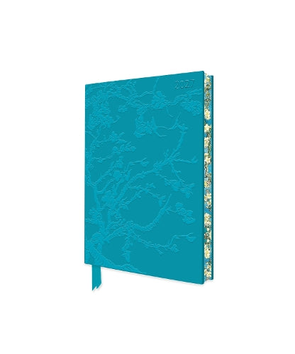 Vincent van Gogh: Almond Blossom 2027 Pocket Artisan Art Vegan Leather Diary – Week to View