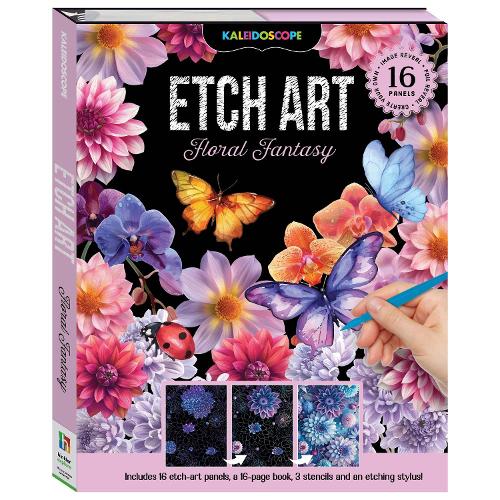 Kaleidoscope Etch Art Creations Floral Fantasy