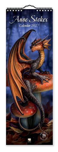 Anne Stokes Slim Calendar 2027 (Art Calendar)