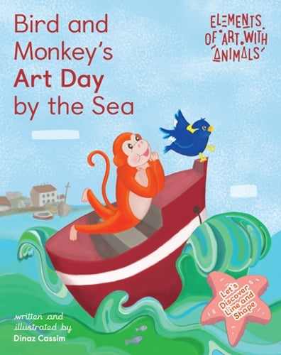 Bird and Monkey’s Art Day by the Sea