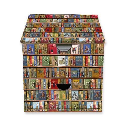 Bodleian Libraries: High Jinks Bookshelves Flame Tree Memo Box with Drawer