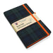 Waverley (L): Black Watch Tartan Cloth Large Notebook