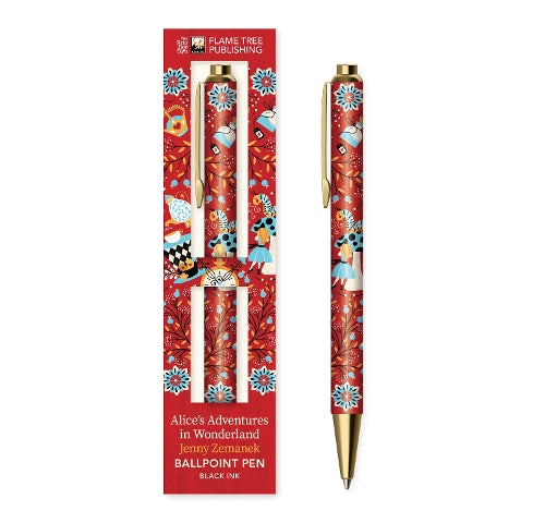 Jenny Zemanek: Alice's Adventures in Wonderland Boxed Decorative Ballpoint Pen