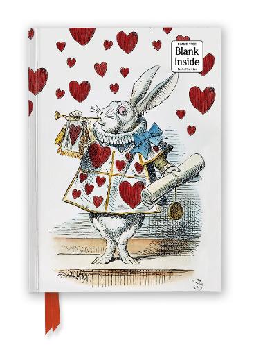 Alice's Adventures in Wonderland: White Rabbit (Foiled Blank Journal)