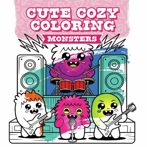 Cute Cozy Coloring: Monsters