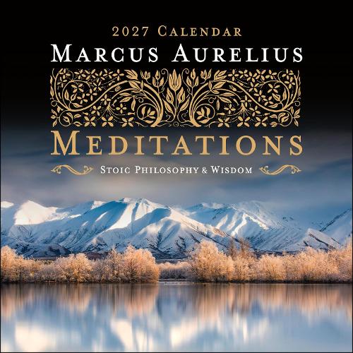 Marcus Aurelius Meditations 2027 Wall Calendar