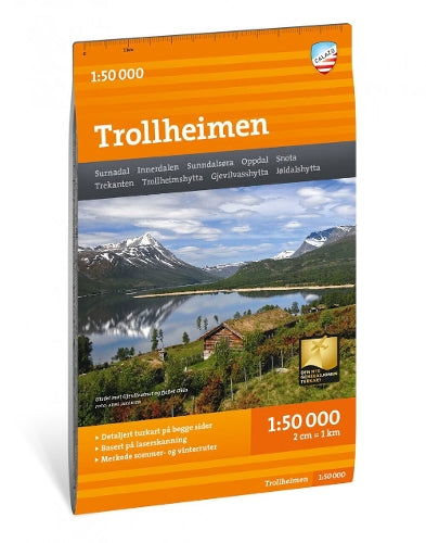 Trollheimen Hiking Map