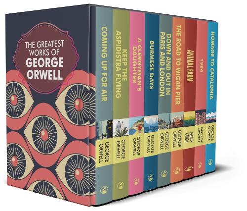 The Greatest Works of George Orwell 9 Books Set