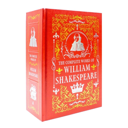 Complete Works of William Shakespeare Deluxe Leather Bound Classic