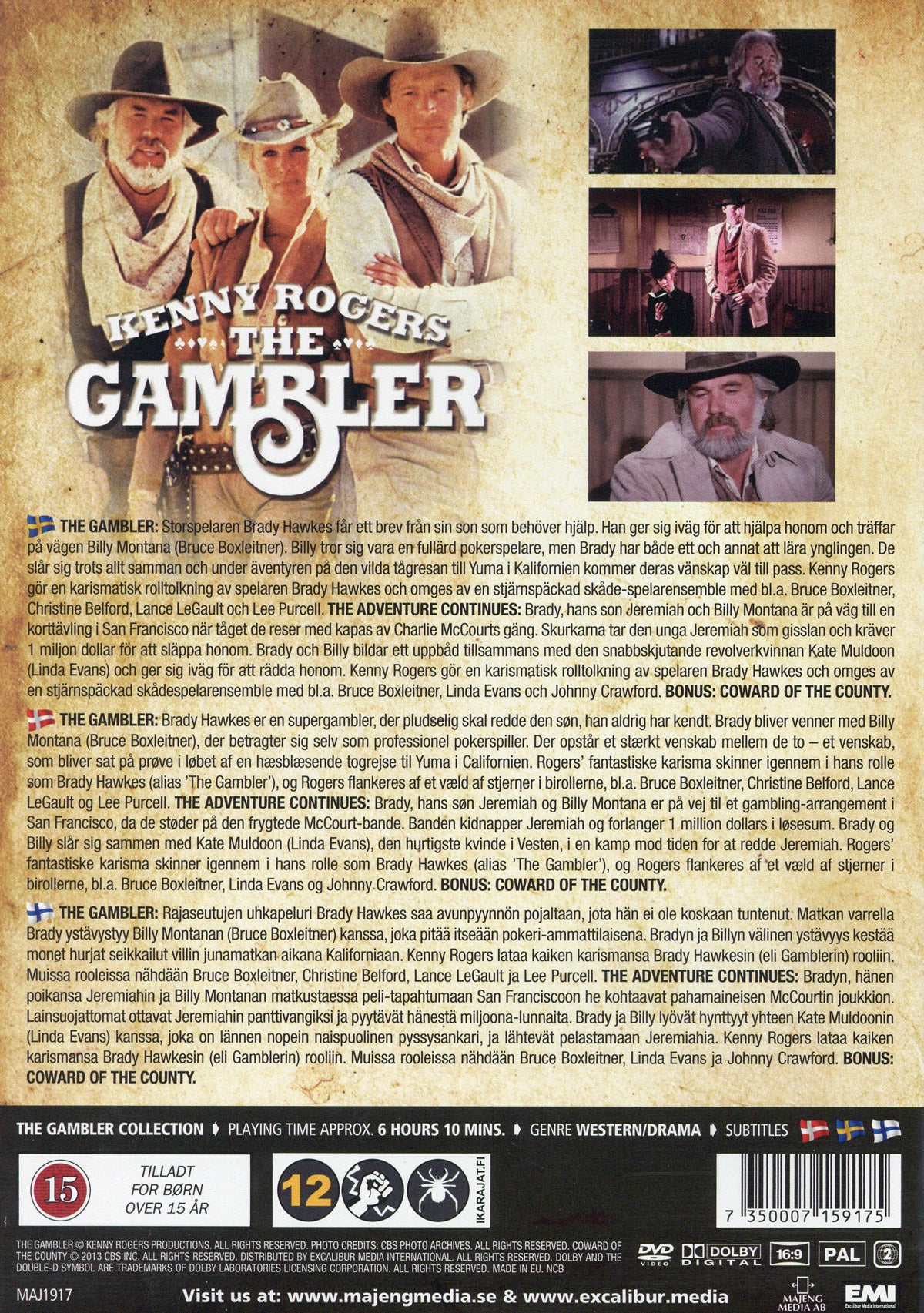 The Gambler Collection 1 & 2 / Coward of the County