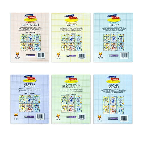 Flowchart Explorers Ecosystems STEM 6 Geography Science Books Set