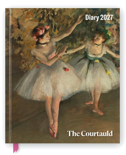 Courtauld 2027 Desk Diary Planner - Week to View, Illustrated throughout
