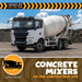 Concrete Mixers on the Construction Site