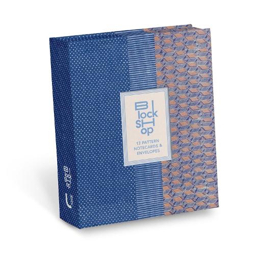 From the Block Shop Studio: 12 Pattern Notecards and Envelopes