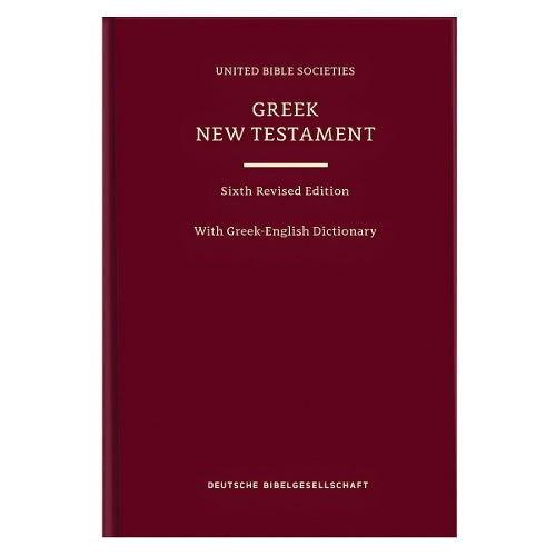 Greek New Testament (Ubs6) with Greek-English Dictionary (Hardcover)