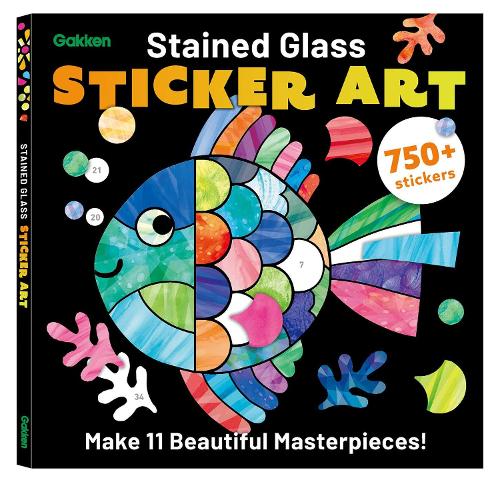 Stained Glass Sticker Art