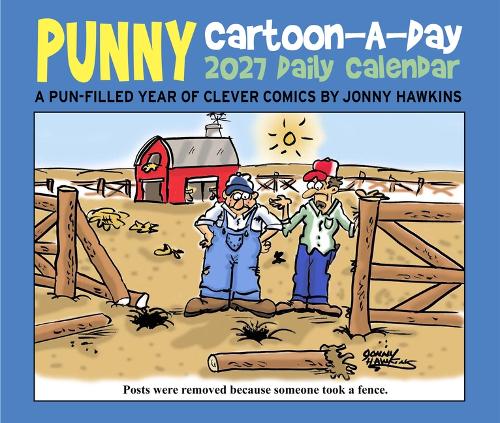 Punny Cartoon-A-Day by Jonny Hawkins 2027 Box