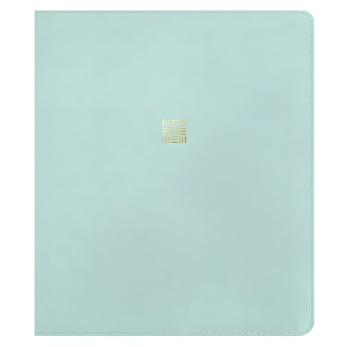 NLT Every Woman's Bible, Journaling Edition, Filament Enabled (Leatherlike, Seafoam Blue, Red Letter)