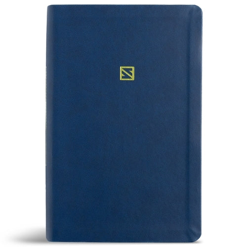 CSB Teen Study Bible, Optimal Type, Navy Leathertouch, Indexed