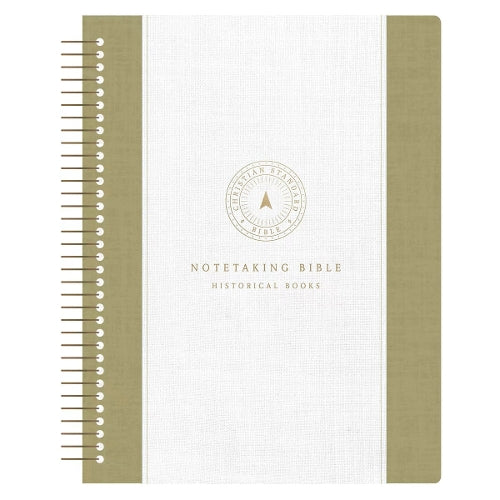 CSB Spiral-Bound Notetaking Bible, Optimal Type, Historical Books