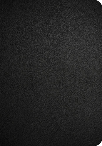 CSB Personal Size Giant Print Bible, Optimal Type, Digital Study Edition, Black Genuine Leather